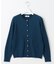 【洗える】KNIT BASIC クルーネック カーディガン