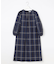 【洗える】2/2綾 メモリーチェック ワンピース