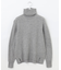 【洗える】CASHMERE BLEND タートルネック ニット