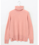 【洗える】CASHMERE BLEND タートルネック ニット