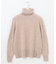 【洗える】CASHMERE BLEND タートルネック ニット