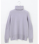 【洗える】CASHMERE BLEND タートルネック ニット