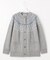 【洗える】FAIR ISLE 求心編み カーディガン