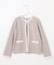 【WEB限定カラーあり・洗える】TRIM RAYON STRETCH カーディガン