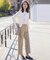 【洗える】DAILY TWEED ニット アウター