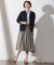 【洗える】DAILY TWEED ニット アウター