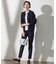 【洗える】DAILY TWEED ニット アウター