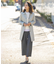 【洗える】RAYON STRETCH PLAIN クルーネック ニット