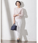 【洗える】RAYON STRETCH PLAIN クルーネック ニット