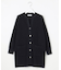 【洗える】ORGANIC GASS COTTON キーネック カーディガン