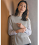 【洗える】LINEN COTTON ニット ベスト