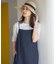 【洗える・UVカット・接触冷感】ストレッチバックサテン キャミワンピース