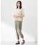 【洗える】COTTON LINEN Vネック ニット