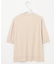 【洗える】COTTON LINEN Vネック ニット