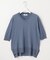 【洗える】COTTON LINEN Vネック ニット