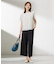 【WEB限定カラーあり・洗える】Lightジョーゼット ワイド パンツ