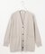 【洗える】SILKY RAYON STRETCH Vネック カーディガン