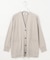 【洗える】SILKY RAYON STRETCH Vネック カーディガン