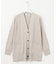 【洗える】SILKY RAYON STRETCH Vネック カーディガン