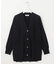 【洗える】SILKY RAYON STRETCH Vネック カーディガン