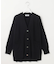 【洗える】SILKY RAYON STRETCH Vネック カーディガン
