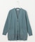 【洗える】SILKY RAYON STRETCH Vネック カーディガン
