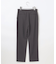 【洗える】PLAIN WEAVE トロ  テーパード パンツ
