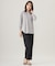 【洗える】PLAIN WEAVE トロ  テーパード パンツ