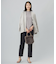 【洗える】PLAIN WEAVE トロ  テーパード パンツ