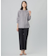 【洗える】PLAIN WEAVE トロ  テーパード パンツ