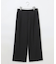 【洗える】T/Rウォッシャブルギャバ ワイド パンツ