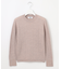 【洗える】KNIT BASIC クルーネック ニット