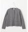 【WEB限定・洗える】WORSTED WOOL クルーネック カーディガン