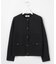 【WEB限定・洗える】WORSTED WOOL クルーネック カーディガン