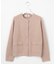 【WEB限定・洗える】WORSTED WOOL クルーネック カーディガン