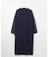 【洗える】CLOTH COMBI KNIT ワンピース