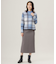 【WEB限定カラーあり・洗える】ダンボール ナロー スカート