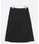 【セットアップ対応・洗える】セラテリーダブルクロス フレアー スカート