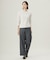 【WEB限定カラーあり・洗える】EIGER CORD ALAN クルーネックプルオーバー ニット