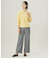 【WEB限定カラーあり・洗える】EIGER CORD ALAN クルーネックプルオーバー ニット
