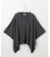 【洗える】SOFT TOUCH WOOL ニット ポンチョ
