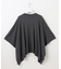 【洗える】SOFT TOUCH WOOL ニット ポンチョ