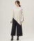 【洗える】SOFT TOUCH WOOL ニット ポンチョ