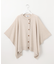 【洗える】SOFT TOUCH WOOL ニット ポンチョ