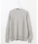 【洗える】CASHMERE BLEND スタンドカラー ニット