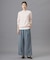 【洗える】CASHMERE BLEND スタンドカラー ニット