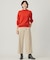 【洗える】CASHMERE BLEND スタンドカラー ニット