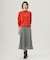 【洗える】CASHMERE BLEND スタンドカラー ニット