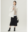 【洗える】CASHMERE BLEND スタンドカラー ニット