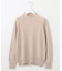 【洗える】CASHMERE BLEND スタンドカラー ニット